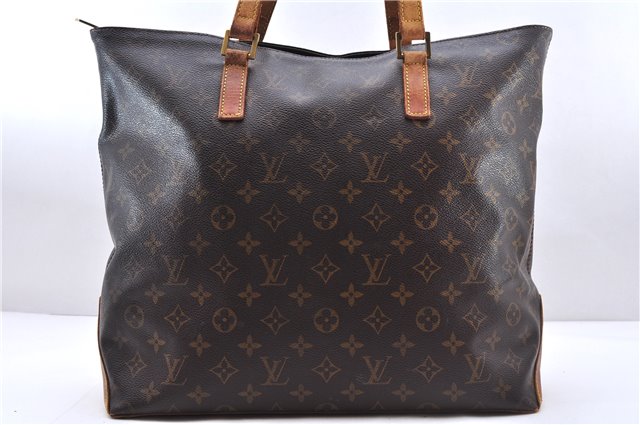 Authentic Louis Vuitton Monogram Cabas Mezzo Tote Bag M51151 LV 8146D
