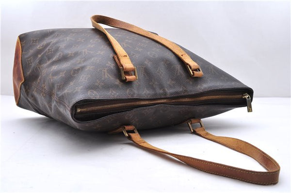 Authentic Louis Vuitton Monogram Cabas Mezzo Tote Bag M51151 LV 8146D