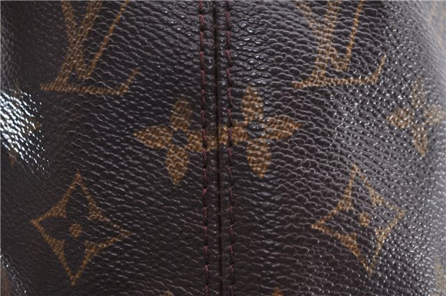 Authentic Louis Vuitton Monogram Cabas Mezzo Tote Bag M51151 LV 8146D