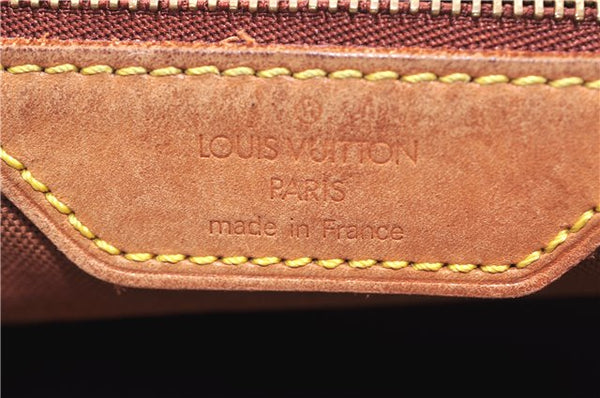 Authentic Louis Vuitton Monogram Cabas Mezzo Tote Bag M51151 LV 8146D