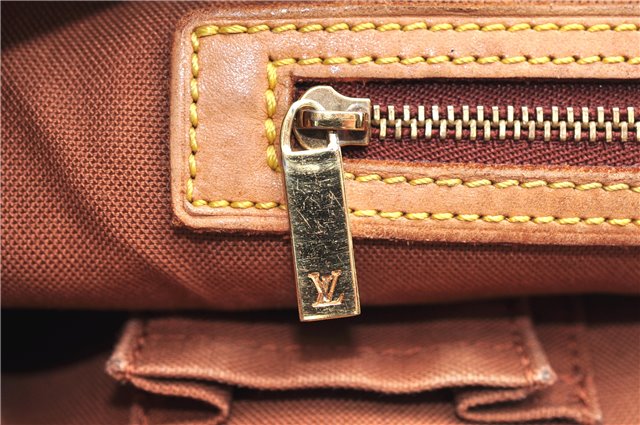 Authentic Louis Vuitton Monogram Cabas Mezzo Tote Bag M51151 LV 8146D