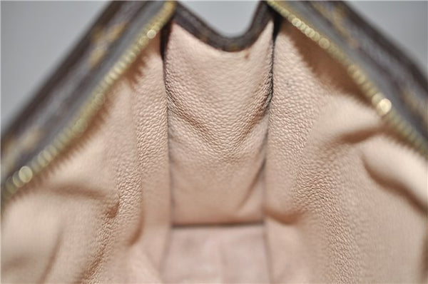 Auth Louis Vuitton Monogram Trousse Toilette 18 Clutch Hand Bag M47526 LV 8149D