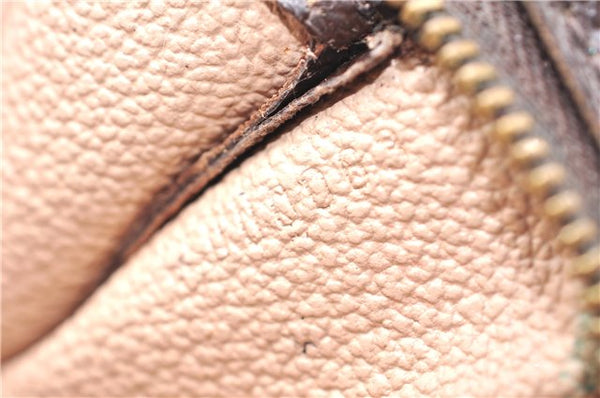 Auth Louis Vuitton Monogram Trousse Toilette 18 Clutch Hand Bag M47526 LV 8149D