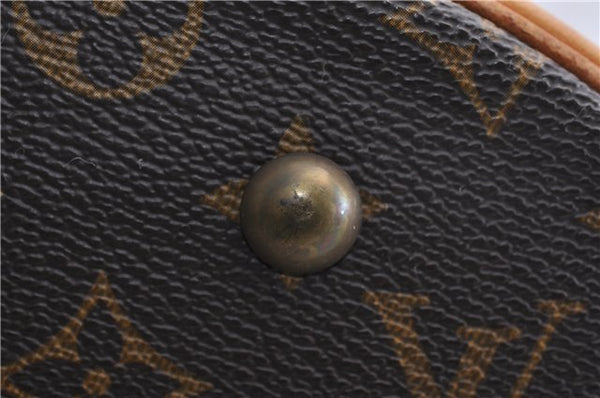 Authentic LOUIS VUITTON Monogram Bucket GM Shoulder Bag M42236 LV 8150C