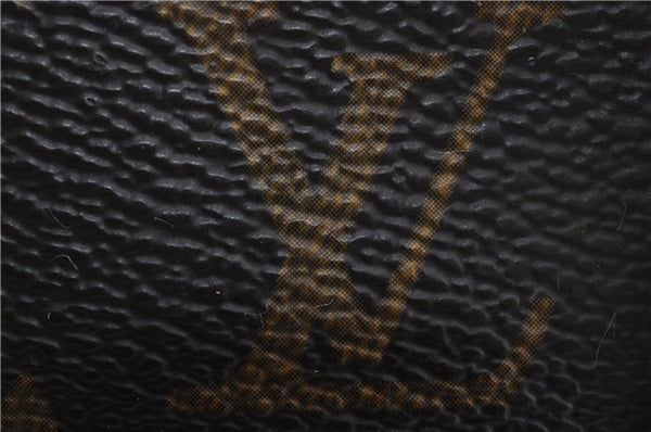 Authentic LOUIS VUITTON Monogram Bucket GM Shoulder Bag M42236 LV 8150C
