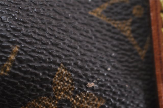 Authentic LOUIS VUITTON Monogram Bucket GM Shoulder Bag M42236 LV 8150C