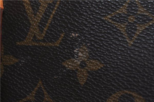 Authentic LOUIS VUITTON Monogram Bucket GM Shoulder Bag M42236 LV 8150C