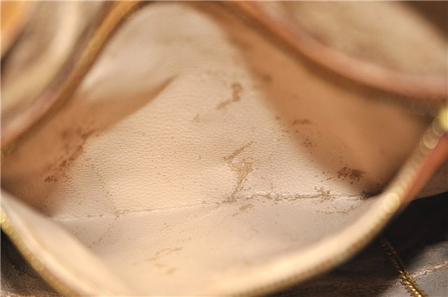 Authentic LOUIS VUITTON Monogram Bucket GM Shoulder Bag M42236 LV 8150C