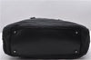 Authentic GUCCI Vintage Tote Hand Bag GG Canvas Leather 113011 Black Junk 8151C