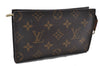 Authentic LOUIS VUITTON Monogram Pouch For Bucket PM LV 8152C