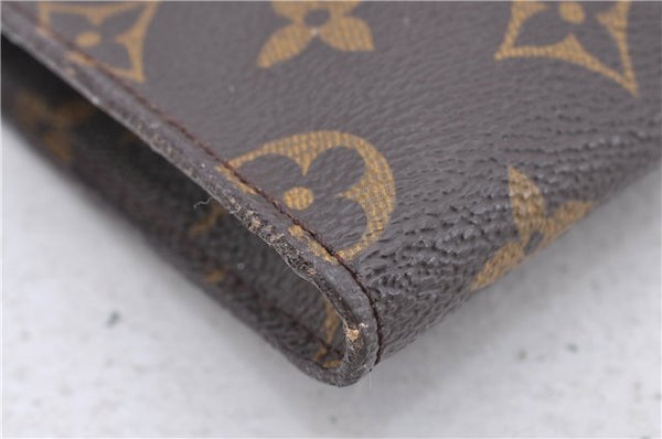 Authentic LOUIS VUITTON Monogram Pouch For Bucket PM LV 8152C