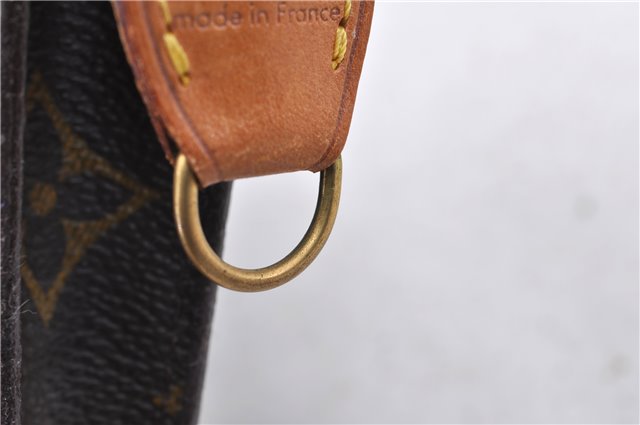 Authentic LOUIS VUITTON Monogram Pouch For Bucket PM LV 8152C