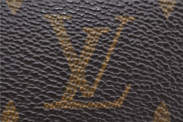 Authentic LOUIS VUITTON Monogram Pouch For Bucket PM LV 8152C