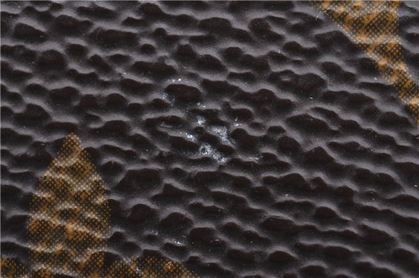 Authentic LOUIS VUITTON Monogram Pouch For Bucket PM LV 8152C