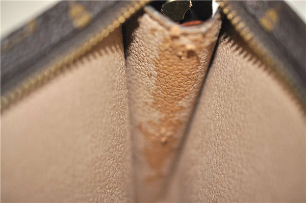 Authentic LOUIS VUITTON Monogram Pouch For Bucket PM LV 8152C