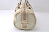 Authentic GUCCI Duchessa Line Hand Bag Purse Leather 181485 Ivory 8154D