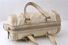 Authentic GUCCI Duchessa Line Hand Bag Purse Leather 181485 Ivory 8154D