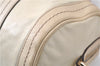 Authentic GUCCI Duchessa Line Hand Bag Purse Leather 181485 Ivory 8154D