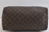 Authentic Louis Vuitton Monogram Speedy 35 Hand Bag M41524 LV 8155C