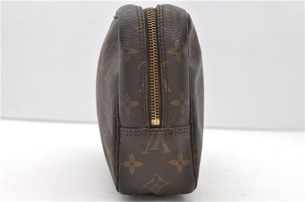 Auth LOUIS VUITTON Monogram Trousse Toilette 23 Clutch Hand Bag M47524 LV 8156C