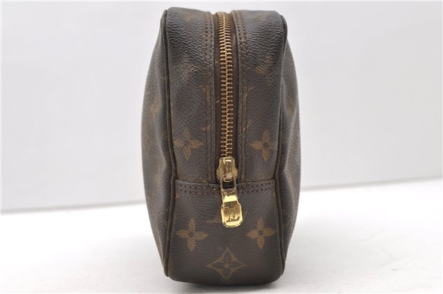 Auth LOUIS VUITTON Monogram Trousse Toilette 23 Clutch Hand Bag M47524 LV 8156C