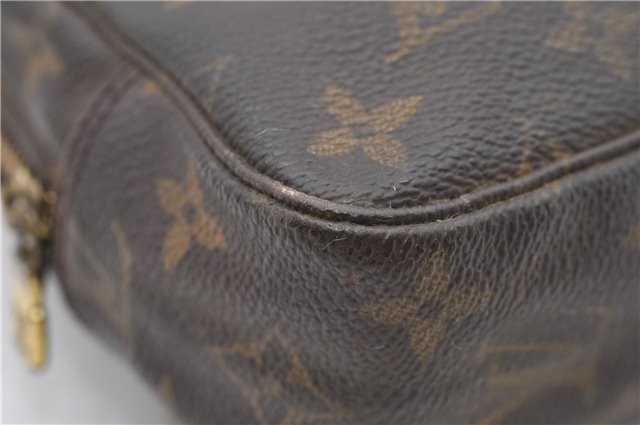Auth LOUIS VUITTON Monogram Trousse Toilette 23 Clutch Hand Bag M47524 LV 8156C