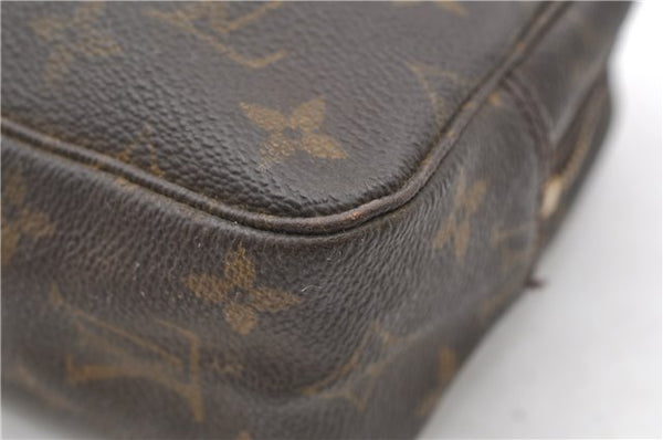 Auth LOUIS VUITTON Monogram Trousse Toilette 23 Clutch Hand Bag M47524 LV 8156C