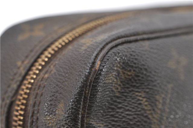 Auth LOUIS VUITTON Monogram Trousse Toilette 23 Clutch Hand Bag M47524 LV 8156C