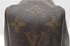 Auth LOUIS VUITTON Monogram Trousse Toilette 23 Clutch Hand Bag M47524 LV 8156C