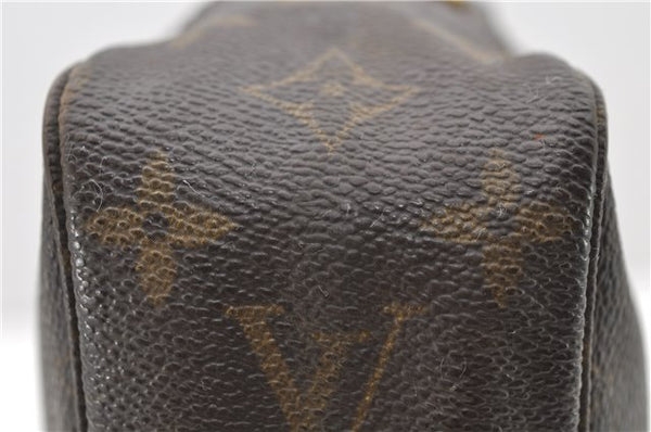 Auth LOUIS VUITTON Monogram Trousse Toilette 23 Clutch Hand Bag M47524 LV 8156C