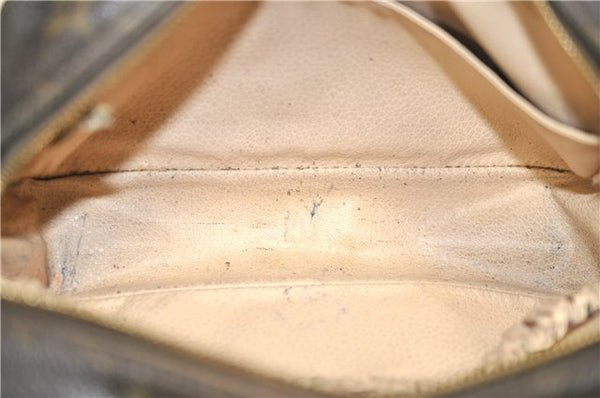 Auth LOUIS VUITTON Monogram Trousse Toilette 23 Clutch Hand Bag M47524 LV 8156C