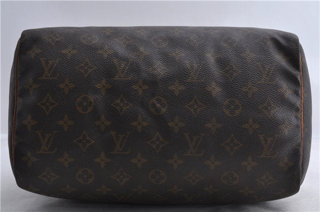 Authentic LOUIS VUITTON Monogram Speedy 30 Hand Bag M41526 LV 8157C