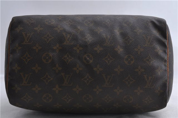 Authentic LOUIS VUITTON Monogram Speedy 30 Hand Bag M41526 LV 8157C