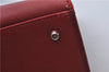Authentic BURBERRY Vintage Leather Business Hand Bag Red 8157D