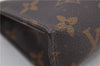 Authentic Louis Vuitton Monogram Poche Toilette 15 M47546 Cosmetics Pouch 8157E