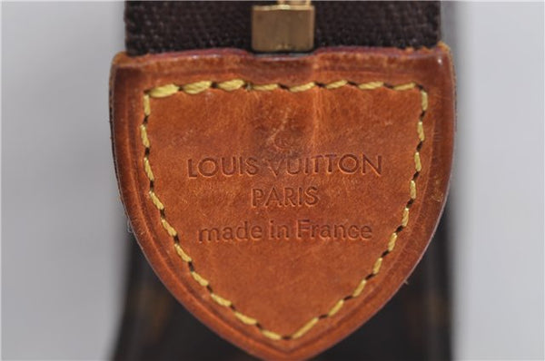 Authentic Louis Vuitton Monogram Poche Toilette 15 M47546 Cosmetics Pouch 8157E
