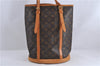 Authentic Louis Vuitton Monogram Bucket GM Shoulder Bag M42236 LV Junk 8158C