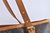 Authentic Louis Vuitton Monogram Bucket GM Shoulder Bag M42236 LV Junk 8158C