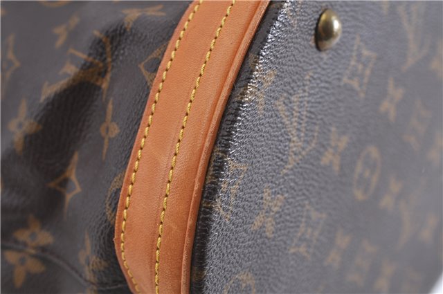 Authentic Louis Vuitton Monogram Bucket GM Shoulder Bag M42236 LV Junk 8158C