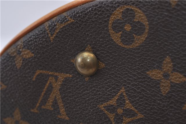 Authentic Louis Vuitton Monogram Bucket GM Shoulder Bag M42236 LV Junk 8158C
