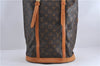 Authentic Louis Vuitton Monogram Bucket GM Shoulder Bag M42236 LV Junk 8158C