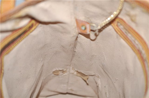 Authentic Louis Vuitton Monogram Bucket GM Shoulder Bag M42236 LV Junk 8158C