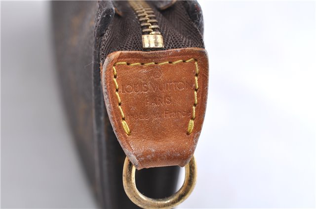 Authentic Louis Vuitton Monogram Bucket GM Shoulder Bag M42236 LV Junk 8158C