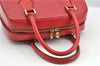 Authentic Louis Vuitton Epi Pont Neuf Hand Bag Purse Red M52057 LV 8158F