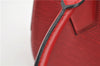 Authentic Louis Vuitton Epi Pont Neuf Hand Bag Purse Red M52057 LV 8158F