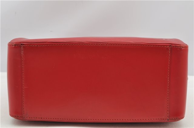 Authentic Louis Vuitton Epi Pont Neuf Hand Bag Purse Red M52057 LV 8158F