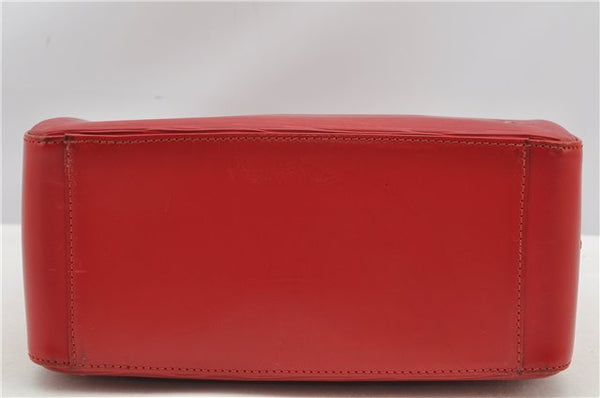 Authentic Louis Vuitton Epi Pont Neuf Hand Bag Purse Red M52057 LV 8158F
