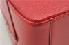 Authentic Louis Vuitton Epi Pont Neuf Hand Bag Purse Red M52057 LV 8158F