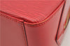 Authentic Louis Vuitton Epi Pont Neuf Hand Bag Purse Red M52057 LV 8158F