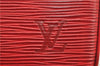 Authentic Louis Vuitton Epi Pont Neuf Hand Bag Purse Red M52057 LV 8158F